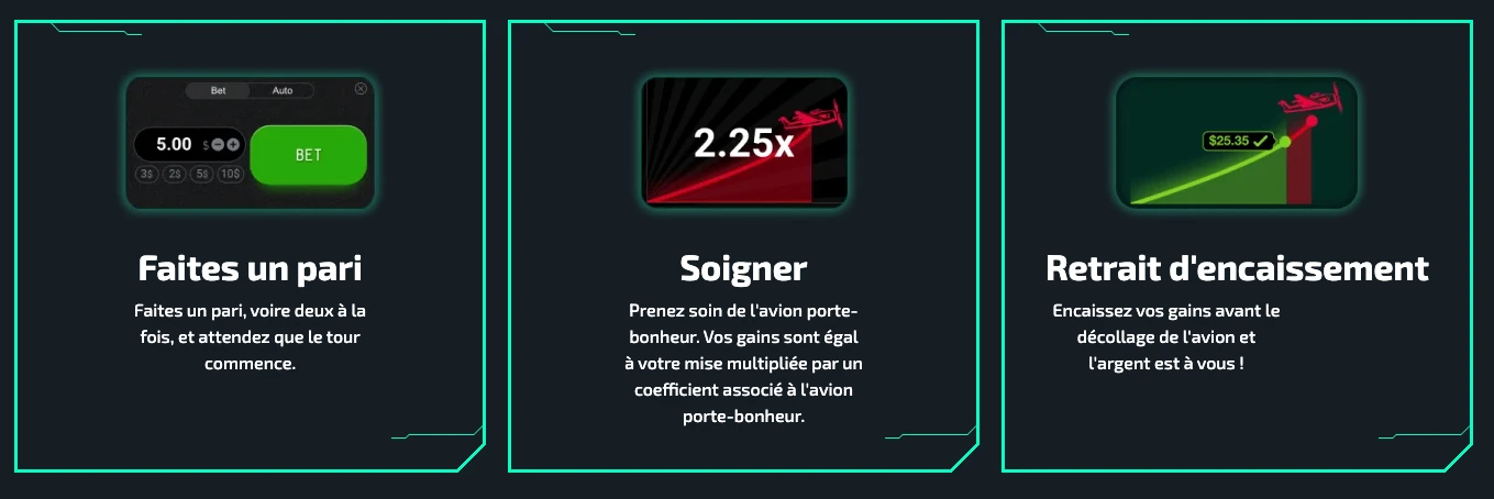 Interface du jeu Aviator sur Casinozer